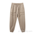 Spring New Splicing Loose Edge Sports Pants